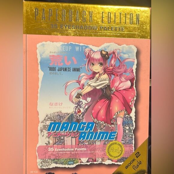 NIB Rude Cosmetics 
Manga Anime 35 Eyeshadow Palette - Picture 4 of 9